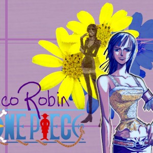Nico Robin: Bloom Wallpaper