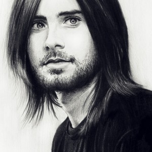Jared Leto from 30 seconds to Mars