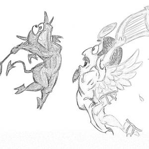 Angel_&_Demons_Sketch