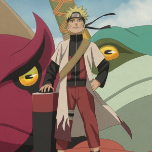 WSJ Cover - Naruto with frogs