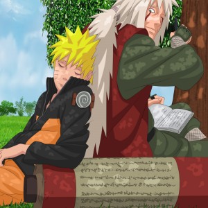 Under a Tree - Naruto & Jiraiya