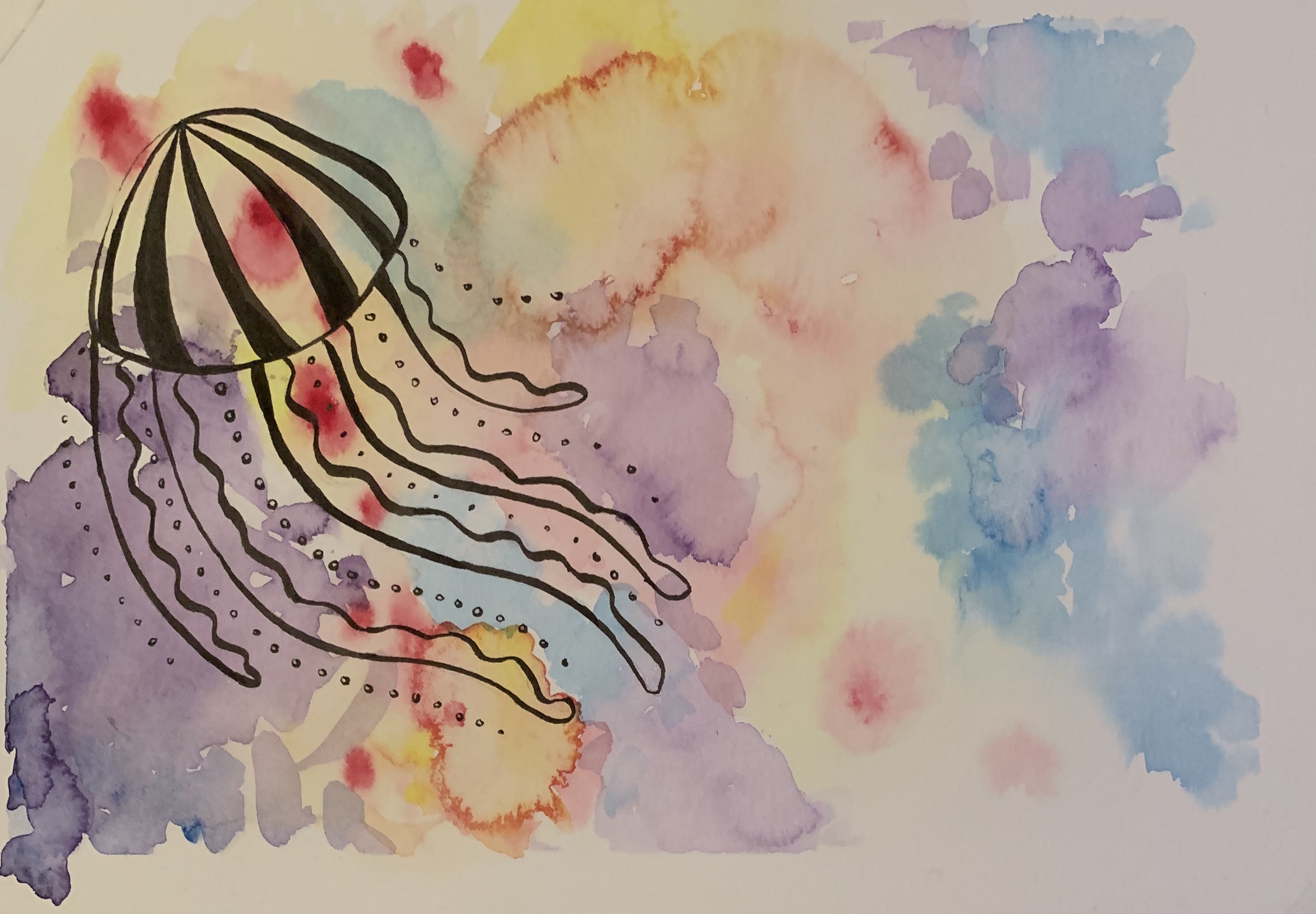 Floating in summer days