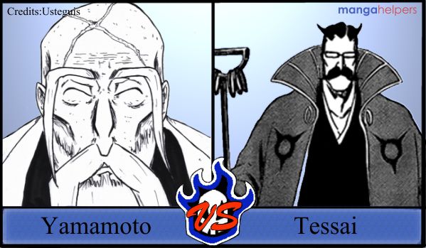 Bleach contest 1 Yamamoto vs Tessai.JPG