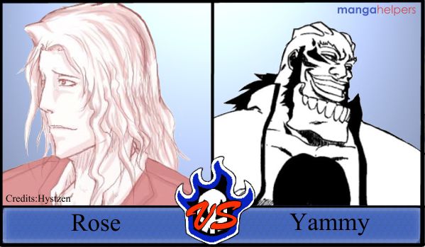 Bleach contest 1 Rose vs Yammy.JPG