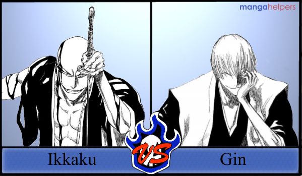 Bleach contest 1 Ikkaku vs Gin.jpg