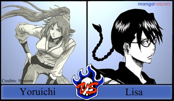 Bleach contest 1 Yoruichi vs Lisa.jpg