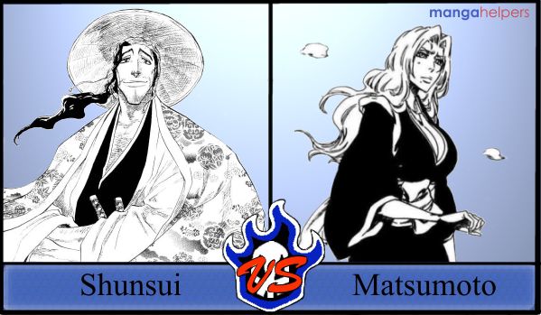 Bleach contest 1 Shunsui vs Matsumoto.JPG