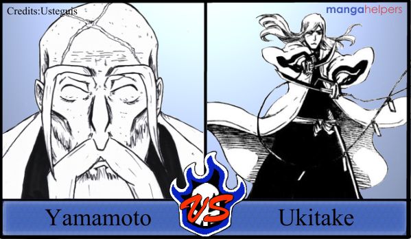 Bleach contest 1 Yamamoto vs Ukitake.JPG